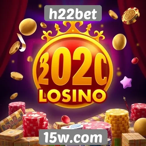 Jogos de cassino ao vivo no H22bet atraem usuários